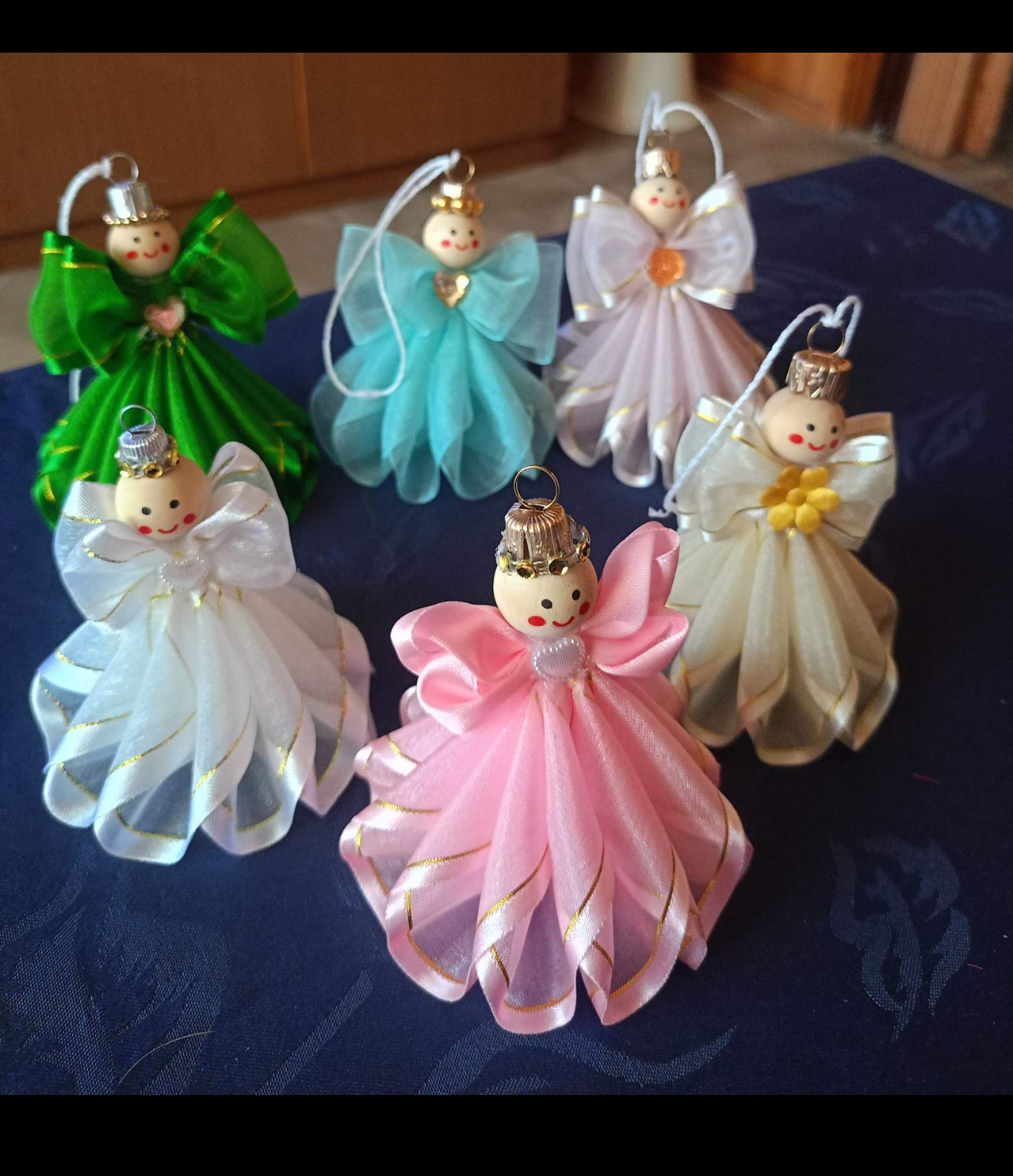 Aniołek Lily - ręcznie robiony